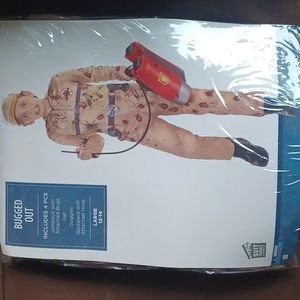 *NWT* Kids Bugged Out Exterminator Costume size L
